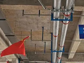 绥滨管廊支架的安装方法
